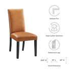Modway Parcel Dining Faux Leather Side Chair
