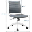 Modway Jive Armless Mid Back Office Chair