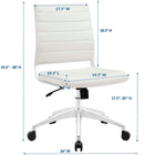 Modway Jive Armless Mid Back Office Chair