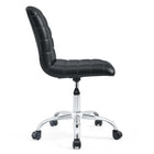 Modway Ripple Armless Mid Back Vinyl Office Chair