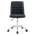 Modway Ripple Armless Mid Back Vinyl Office Chair