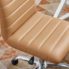 Modway Ripple Armless Mid Back Vinyl Office Chair