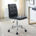 Modway Prim Armless Mid Back Office Chair