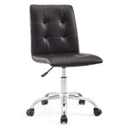 Modway Prim Armless Mid Back Office Chair  