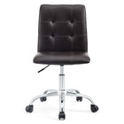 Modway Prim Armless Mid Back Office Chair