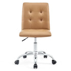 Modway Prim Armless Mid Back Office Chair