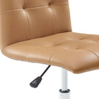 Modway Prim Armless Mid Back Office Chair