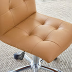 Modway Prim Armless Mid Back Office Chair