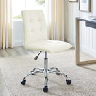 Modway Prim Armless Mid Back Office Chair