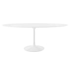 Modway Lippa 78" Oval Wood Dining Table  