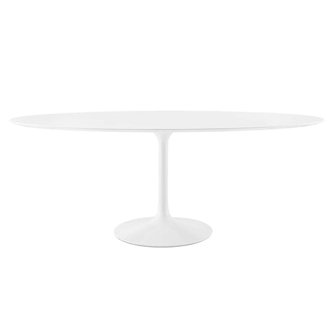 Modway Lippa 78" Oval Wood Dining Table  