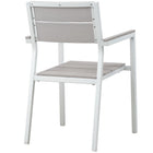 Modway Maine Outdoor Patio Dining Armchair Set of 2