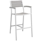 Modway Maine Outdoor Patio Bar Stool Set of 2
