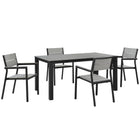 Modway Maine 5 Piece Outdoor Patio Dining Set EEI-147