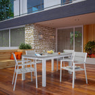 Modway Maine 5 Piece Outdoor Patio Dining Set EEI-147