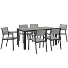Modway Maine 7 Piece Outdoor Patio Dining Set  