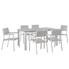 Modway Maine 7 Piece Outdoor Patio Dining Set  
