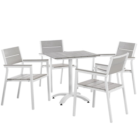Modway Maine 5 Piece Outdoor Patio Dining Set EEI-1769