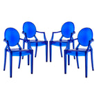 Modway Casper Dining Armchairs Set of 4  