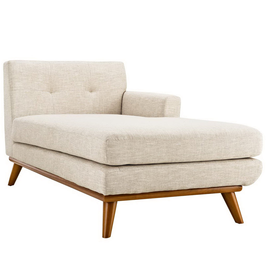 Modway Engage Right-Facing Upholstered Fabric Chaise  