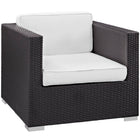 Modway Convene 5 Piece Outdoor Patio Sectional Set EEI-1809
