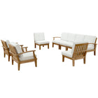 Modway Marina 8 Piece Outdoor Patio Teak Set