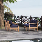 Modway Marina 4 Piece Outdoor Patio Teak Set EEI-1818