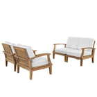 Modway Marina 4 Piece Outdoor Patio Teak Set EEI-1818