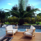 Modway Marina 4 Piece Outdoor Patio Teak Set EEI-1818