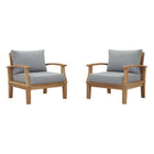 Modway Marina 2 Piece Outdoor Patio Teak Set  