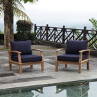 Modway Marina 2 Piece Outdoor Patio Teak Set EEI-1819