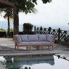 Modway Marina 3 Piece Outdoor Patio Teak Set