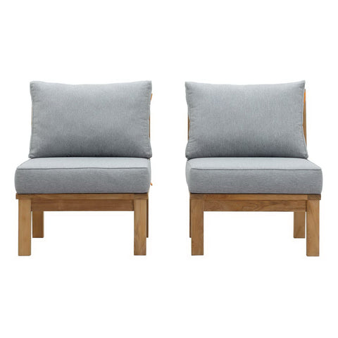 Modway Marina 2 Piece Outdoor Patio Teak Set EEI-1821