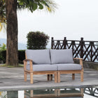 Modway Marina 2 Piece Outdoor Patio Teak Set EEI-1822