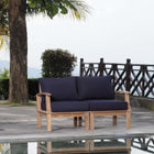 Modway Marina 2 Piece Outdoor Patio Teak Set EEI-1822