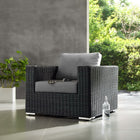 Modway Summon Outdoor Patio Fabric Sunbrella® Armchair