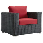 Modway Summon Outdoor Patio Fabric Sunbrella® Armchair  