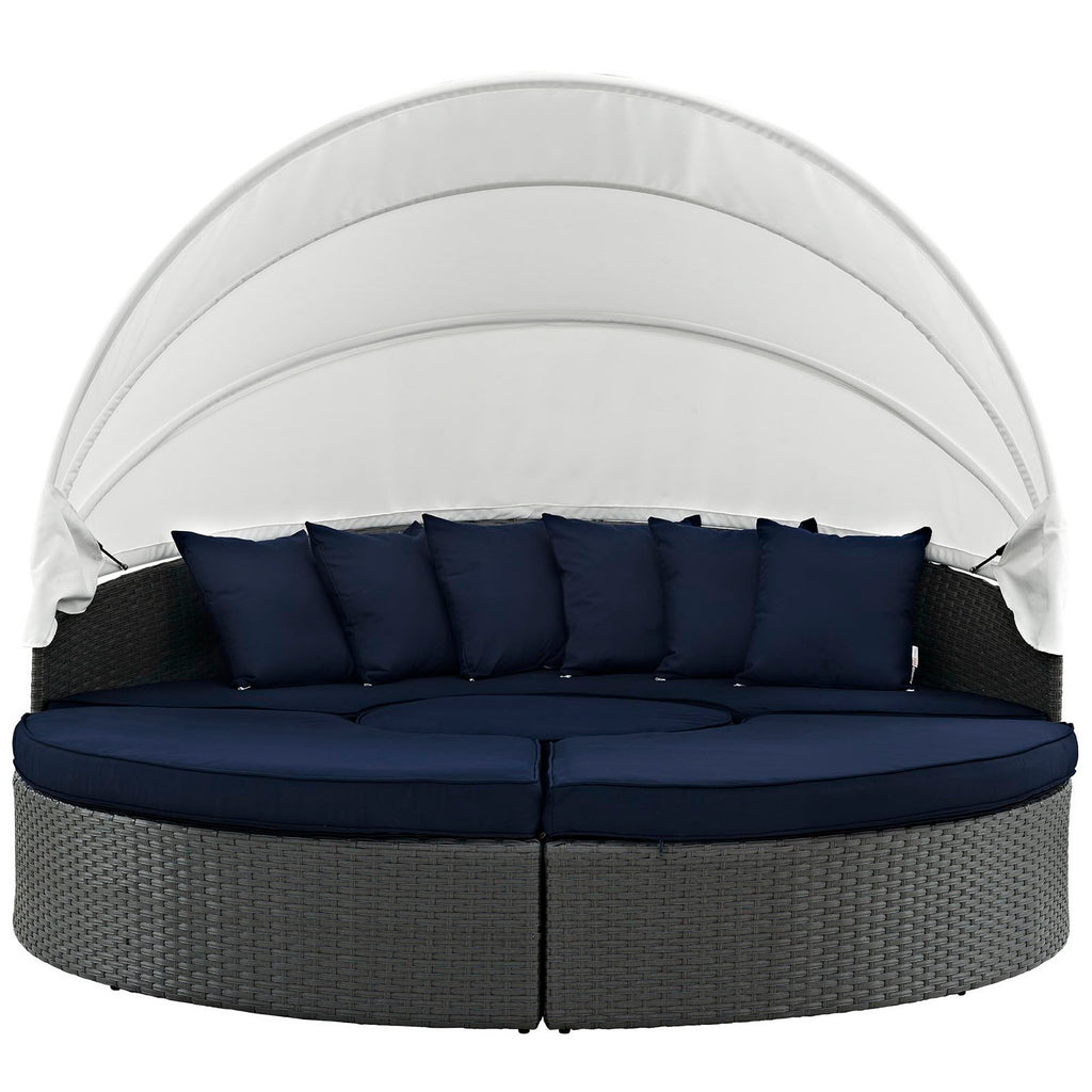 Modway Sojourn Outdoor Patio Sunbrella® Daybed - with Retractable Canopy