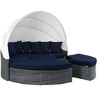 Modway Summon Canopy Outdoor Patio Sunbrella® Daybed