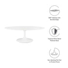 Modway Lippa 48" Oval-Shaped Wood Coffee Table