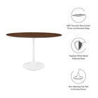 Modway Lippa 48" Oval Wood Dining Table