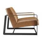 Modway Seg Vegan Leather Accent Chair