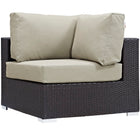 Modway Convene 7 Piece Outdoor Patio Sectional Set EEI-2157