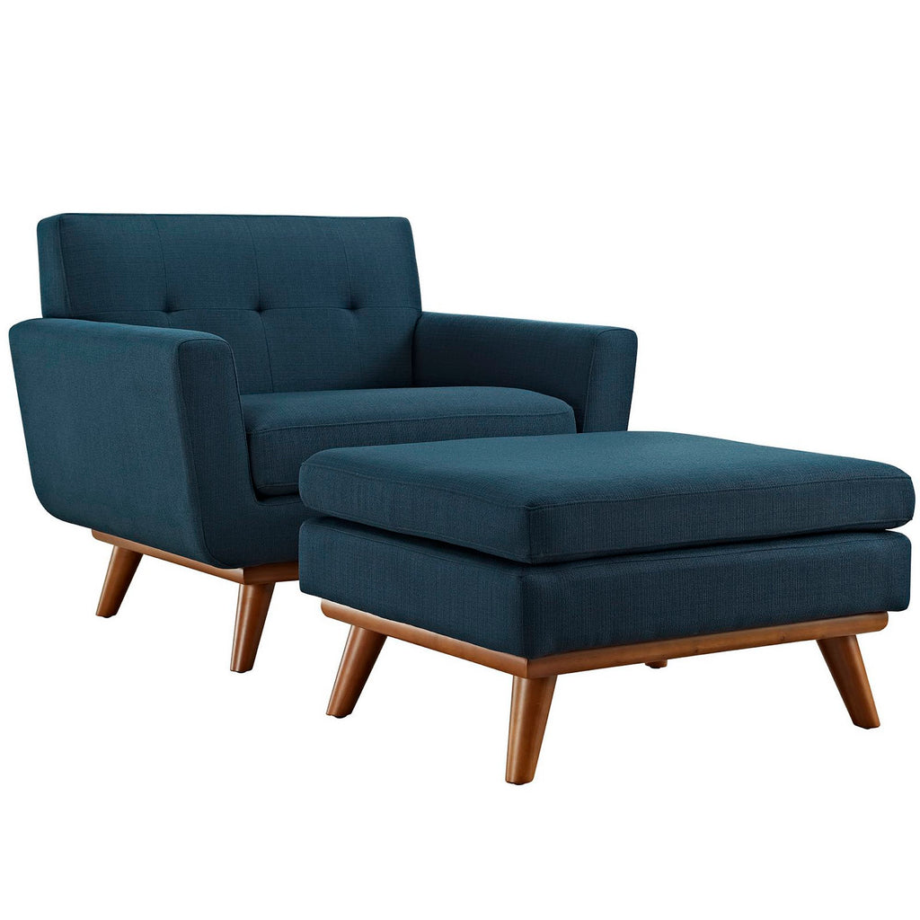 Modway Engage 2 Piece Armchair and Ottoman  