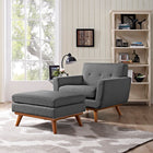 Modway Engage 2 Piece Armchair and Ottoman