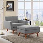 Modway Engage 2 Piece Armchair and Ottoman