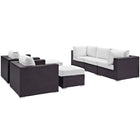 Modway Convene 7 Piece Outdoor Patio Sectional Set EEI-2200
