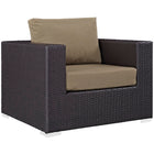 Modway Convene 8 Piece Outdoor Patio Sectional Set EEI-2203