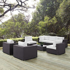Modway Convene 8 Piece Outdoor Patio Sectional Set EEI-2203