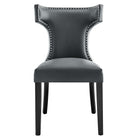 Modway Curve Vegan Leather Dining Chair